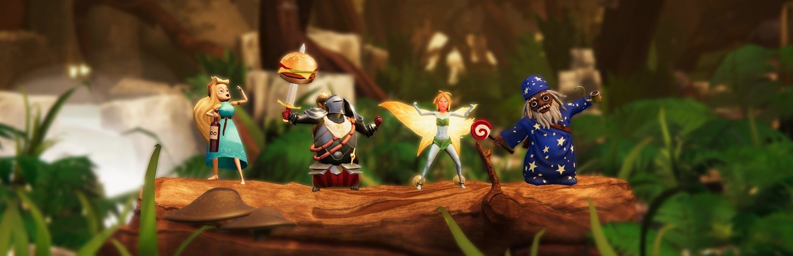 Fairyfail – 3D-Render der Spielfiguren